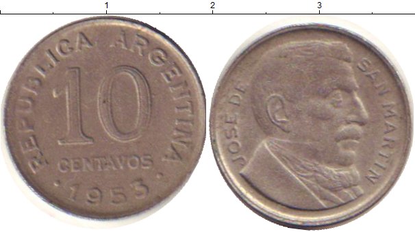 5 51 в рублях. Медные монеты Аргентины.