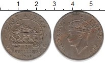 монета - восточная африка 1 шиллинг - подробная информация фото 1