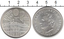 монета - испания 2000 песет - подробная информация фото 1