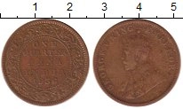 монета - индия 1/4 анны - подробная информация фото 1