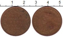 монета - индия 1/4 анны - подробная информация фото 1