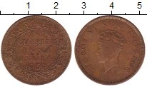 монета - индия 1/4 анны - подробная информация фото 1