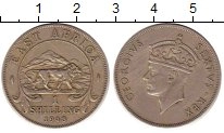 монета - восточная африка 1 шиллинг - подробная информация фото 1