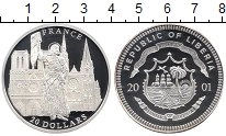 монета - либерия 20 долларов - подробная информация фото 1