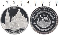 монета - либерия 20 долларов - подробная информация фото 1