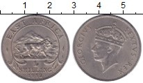 монета - восточная африка 1 шиллинг - подробная информация фото 1