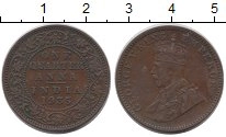 монета - индия 1/4 анны - подробная информация фото 1