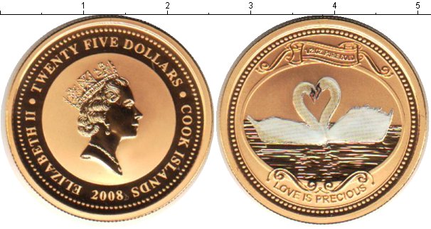 25 долларов в рублях в россии. Монета лебеди золото острова Кука. Золотая монета острова Кука лебеди. Золотые монеты острова Кука.