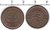 монета - ангола 50 сентаво - подробная информация фото 1