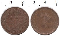 монета - индия 1/4 анны - подробная информация фото 1