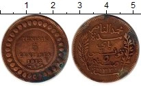 монета - тунис 5 сантим - подробная информация фото 1