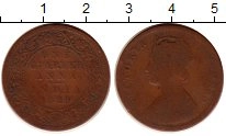 монета - индия 1/4 анны - подробная информация фото 1