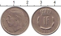монета - люксембург 1 франк - подробная информация фото 1