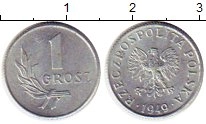 монета - польша 1 грош - подробная информация фото 1