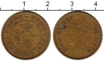 монета - гонконг 10 центов - подробная информация фото 1