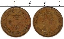 монета - гонконг 10 центов - подробная информация фото 1