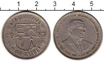 монета - маврикий 1 рупия - подробная информация фото 1