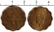 монета - индия 1 анна - подробная информация фото 1