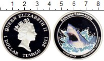 Набор монет Тувалу 1 доллар Серебро 2011 Proof