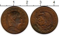 монета - мексика 5 сентаво - подробная информация фото 1