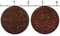 монета - польша 5 грош - подробная информация фото 1