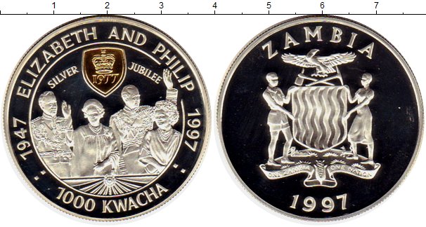 Клуб нумизмат монеты. Монеты Замбии.