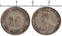 монета - стрейтс-сеттльмент 10 центов - подробная информация фото 1