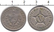 монета - куба 5 сентаво - подробная информация фото 1