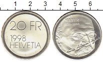 монета - швейцария 20 франков - подробная информация фото 1