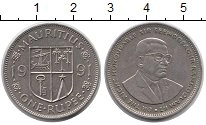 монета - маврикий 1 рупия - подробная информация фото 1