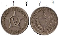 монета - куба 5 сентаво - подробная информация фото 1