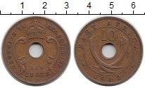 монета - восточная африка 10 центов - подробная информация фото 1
