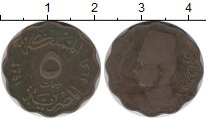 монета - египет 5 миллим - подробная информация фото 1