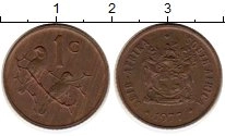 монета - юар 1 цент - подробная информация фото 1