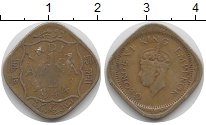 монета - индия 1/2 анны - подробная информация фото 1