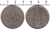 монета - алжир 5 динар - подробная информация фото 1