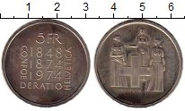 монета - швейцария 5 франков - подробная информация фото 1