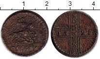 

Монеты Клуб Нумизмат, Монета 1727 – 1730 Петр II 1 копейка Медь 1728 XF-