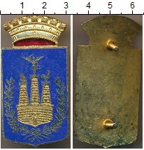 монета - италия полицейский знак - подробная информация фото 1