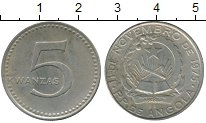 монета - ангола 5 кванза - подробная информация фото 1