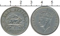 монета - восточная африка 1 шиллинг - подробная информация фото 1