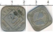 монета - индия 2 анны - подробная информация фото 1