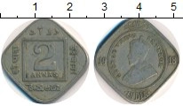 монета - индия 2 анны - подробная информация фото 1