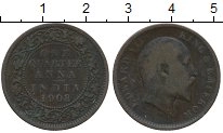 монета - индия 1/4 анны - подробная информация фото 1
