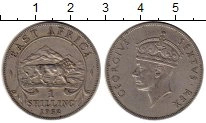 монета - восточная африка 1 шиллинг - подробная информация фото 1