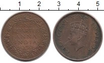 монета - индия 1/4 анны - подробная информация фото 1