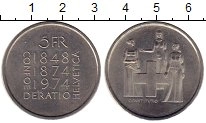 монета - швейцария 5 франков - подробная информация фото 1