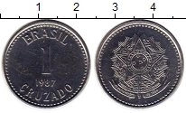 монета - бразилия 1 крузадо - подробная информация фото 1