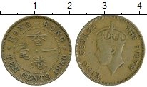 монета - гонконг 10 центов - подробная информация фото 1