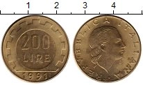 монета - италия 200 лир - подробная информация фото 1